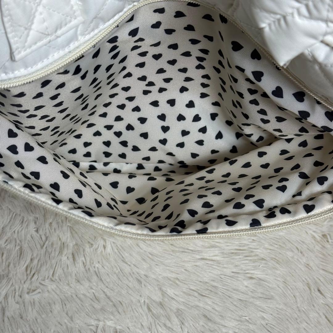 LeSportsac 50周年記念 神崎惠コラボ トートバッグ メレンゲホワイト