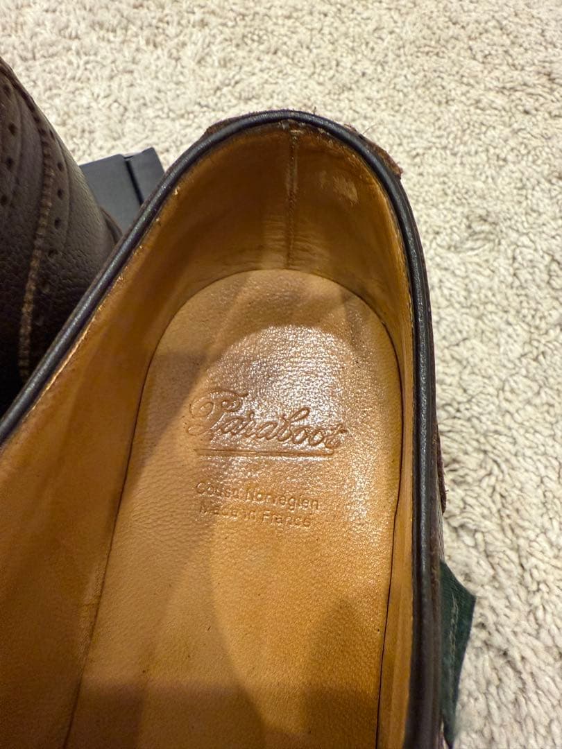 Paraboot グレインレザー ブラウン 26cm(UK7)