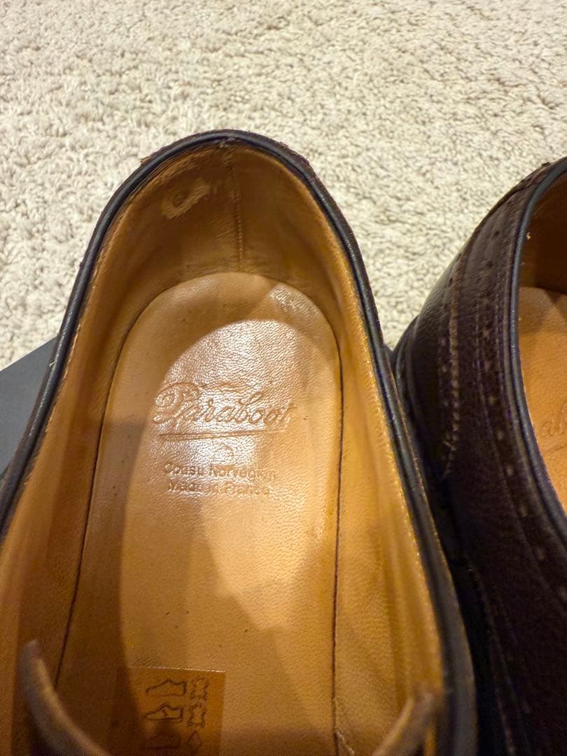 Paraboot グレインレザー ブラウン 26cm(UK7)