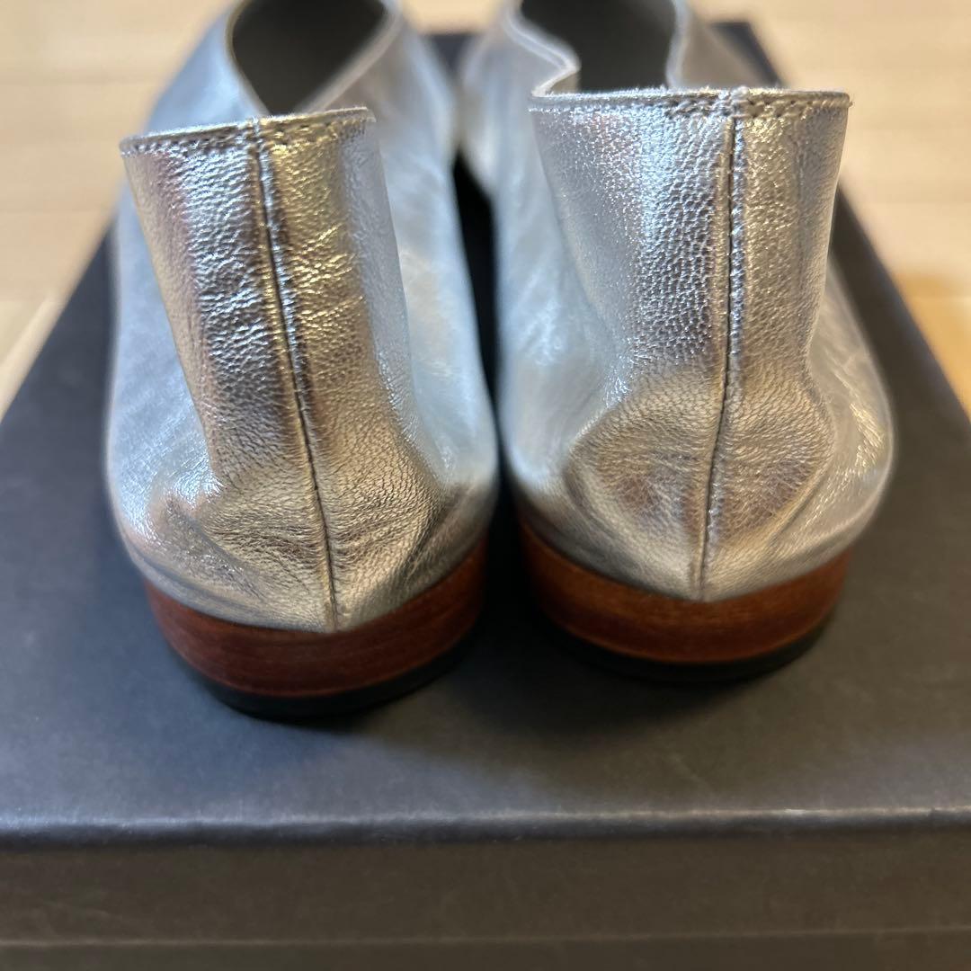 Martiniano シルバーフラットシューズ　未使用