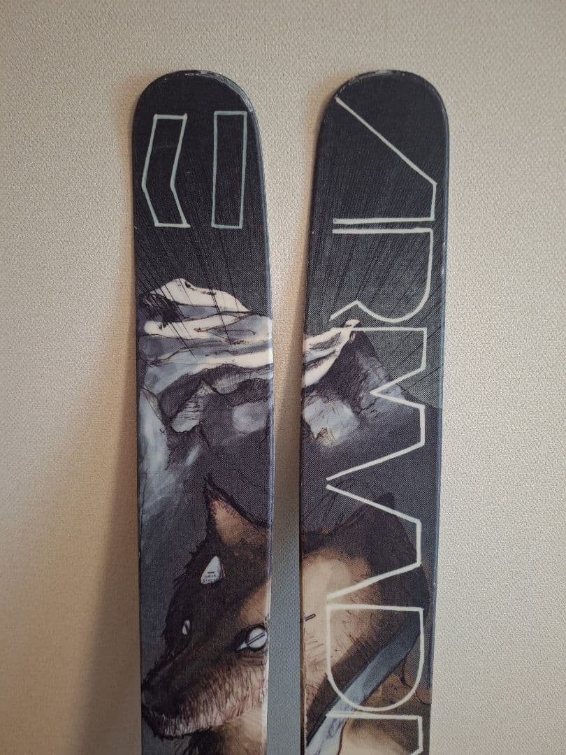 ARMADA　パウダースキー　板&ビンディング 185cm センター幅113