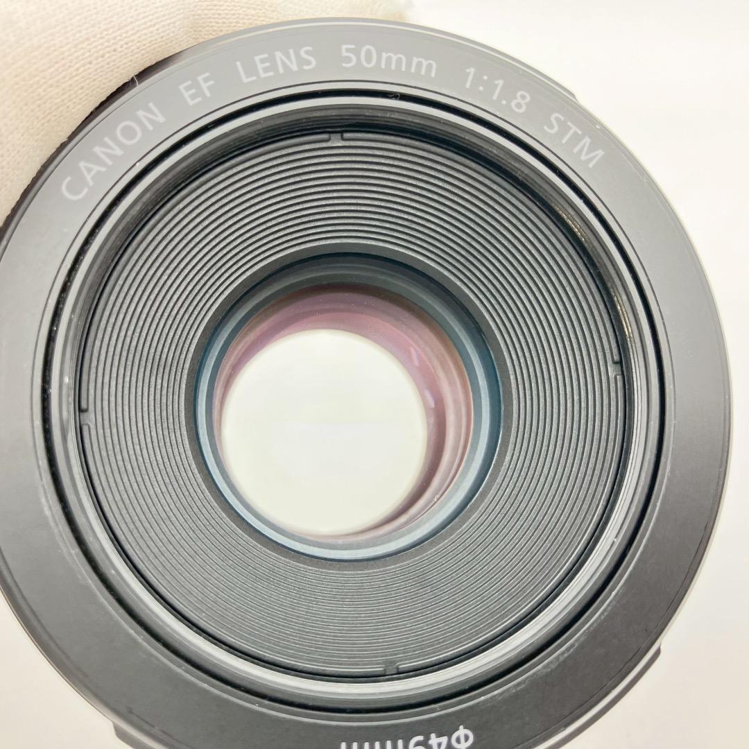 美品 Canon EF 50mm F1.8 STM レンズ 動作確認済