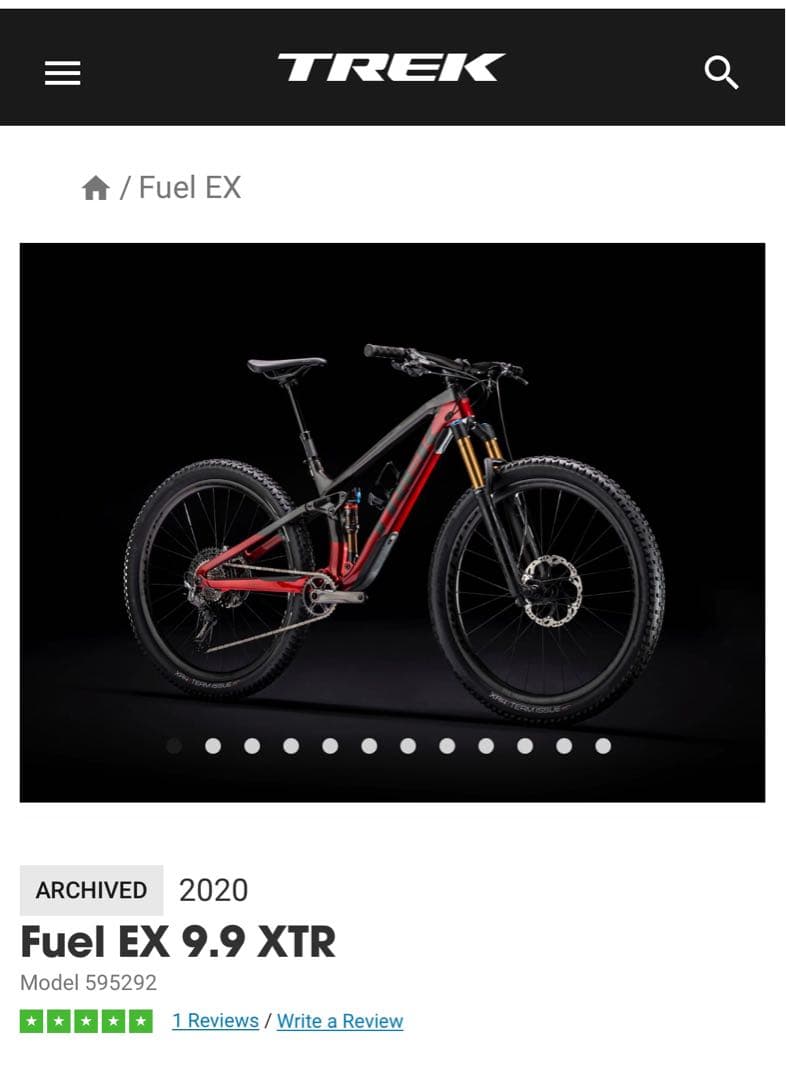 FOX TS9 FACTORY リアサスペンション 210X52.5