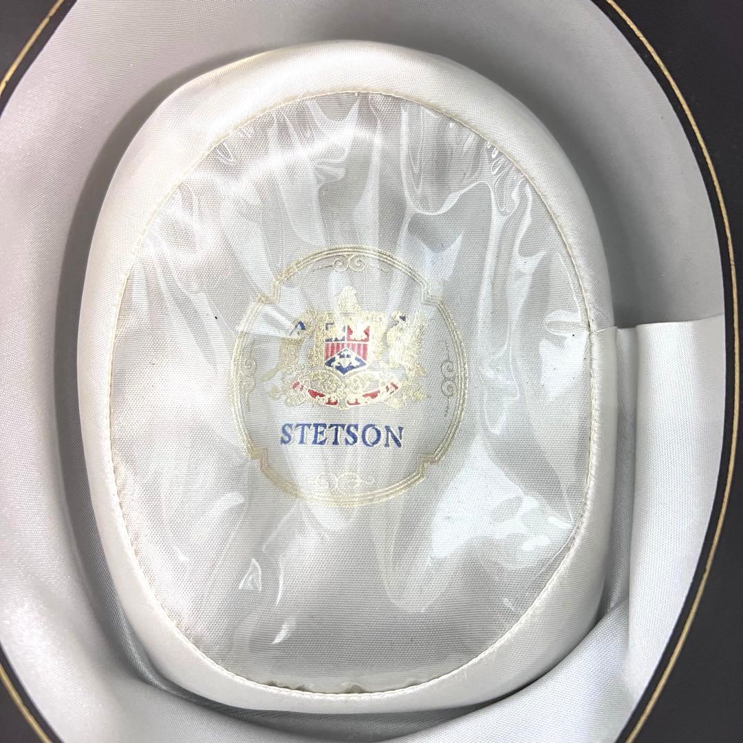 希少　STETSON ハット　6 8/7 ヴィンテージ　はブラウン　中古美品