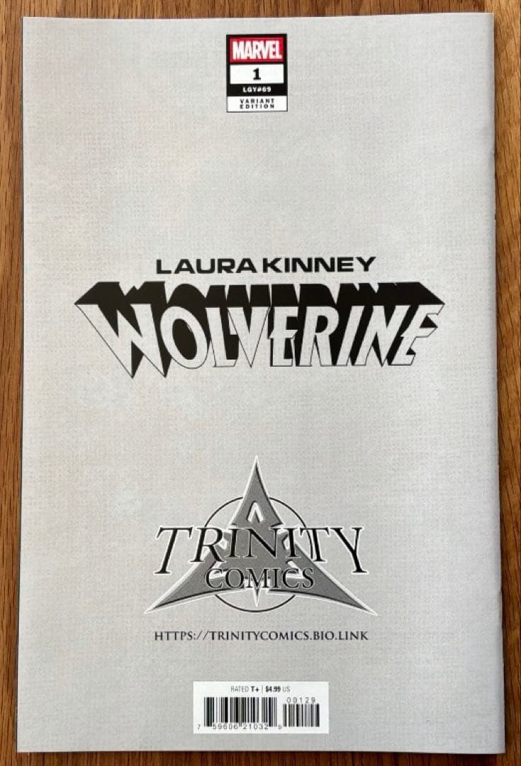 Wolverine #1 桃桃子エクスクルーシブ表紙 アメコミリーフ