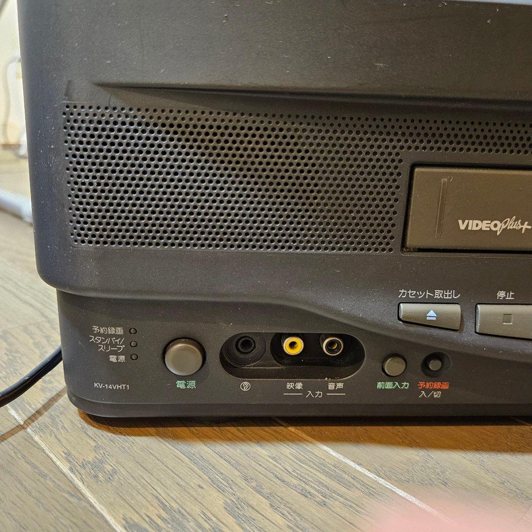 【VHS再生動作良好】SONY トリニトロン テレビデオ KV-14VHT1