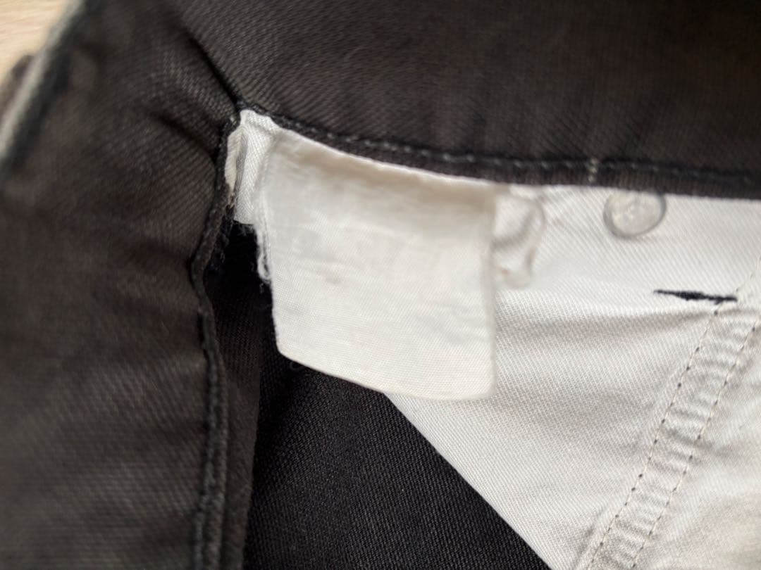 K*i様 【300円スタート】カーハート　ダブルニー　ブラック　フェード　雰囲気