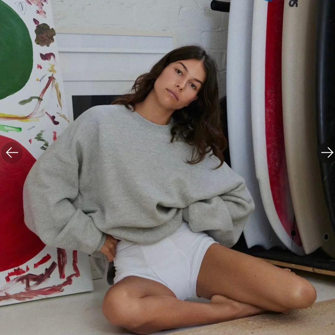 Shishikui シシクイ Brushed Crew スウェット　 M