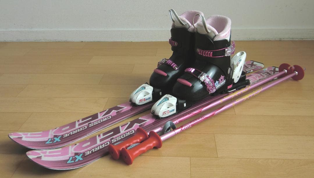 ■■12月・1月限定■送料無料■XERES■子供用スキーセット■100/20■■