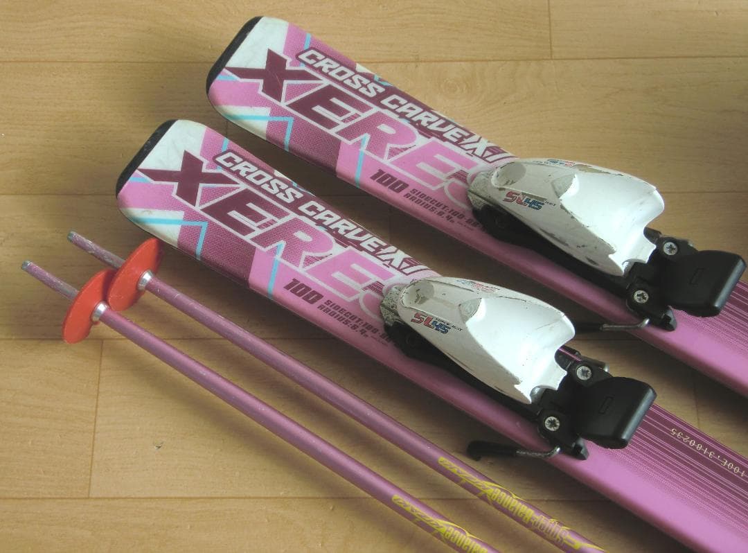 ■■12月・1月限定■送料無料■XERES■子供用スキーセット■100/20■■