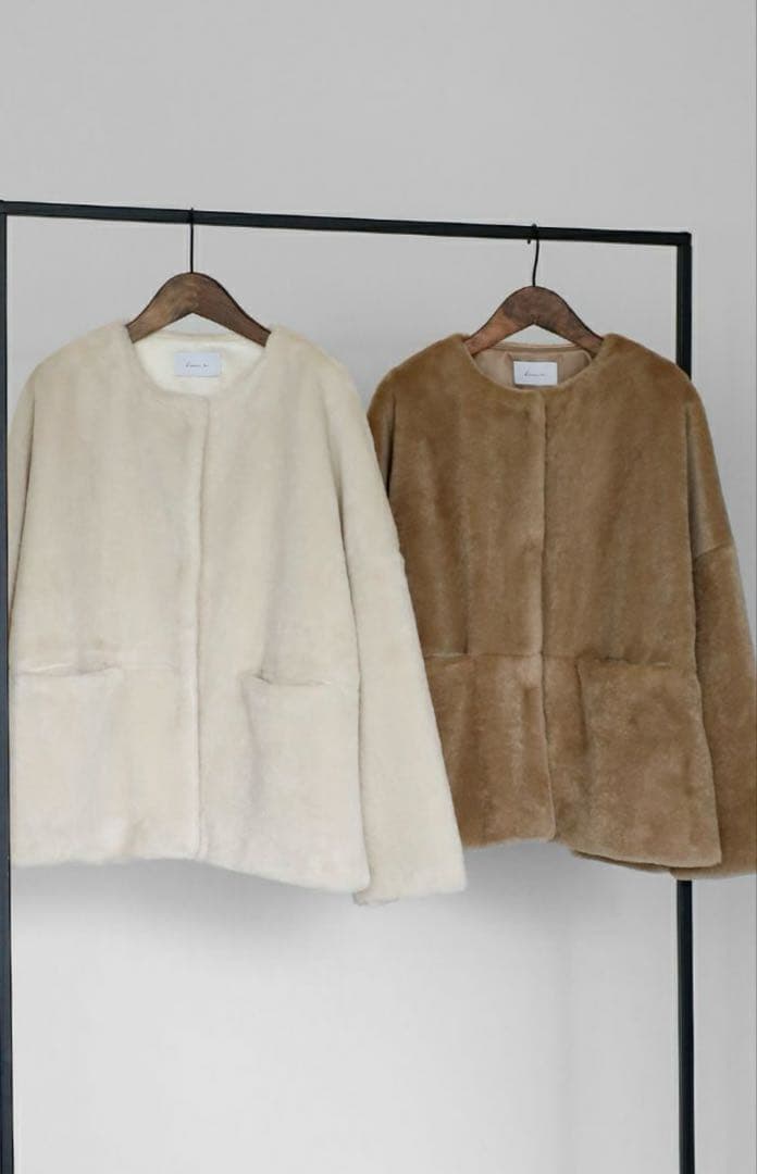 bow.a ボウ・エー ECO FUR JACKET エコーファージャケット