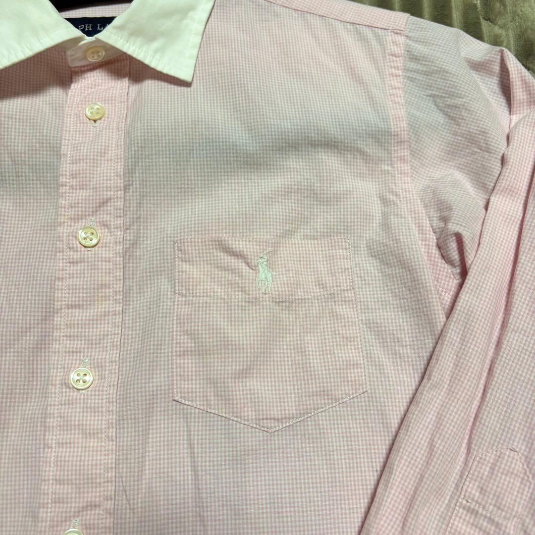 ラルフローレン 入学式 卒業式 紺ブレ 金ボタン セットアップ 130