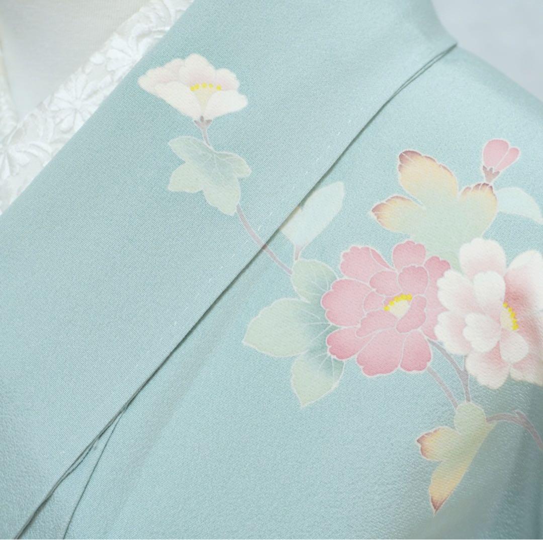 訪問着 フルセットa490卒業式　入学式　お宮参り　結婚式　七五三　落款