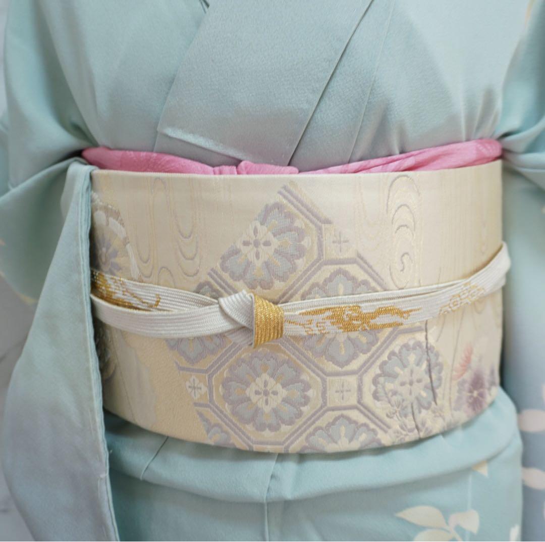 訪問着 フルセットa490卒業式　入学式　お宮参り　結婚式　七五三　落款