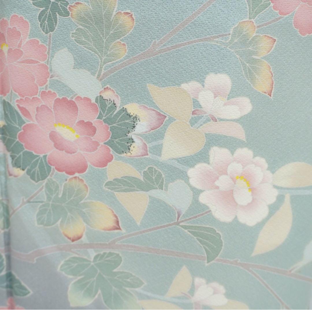 訪問着 フルセットa490卒業式　入学式　お宮参り　結婚式　七五三　落款