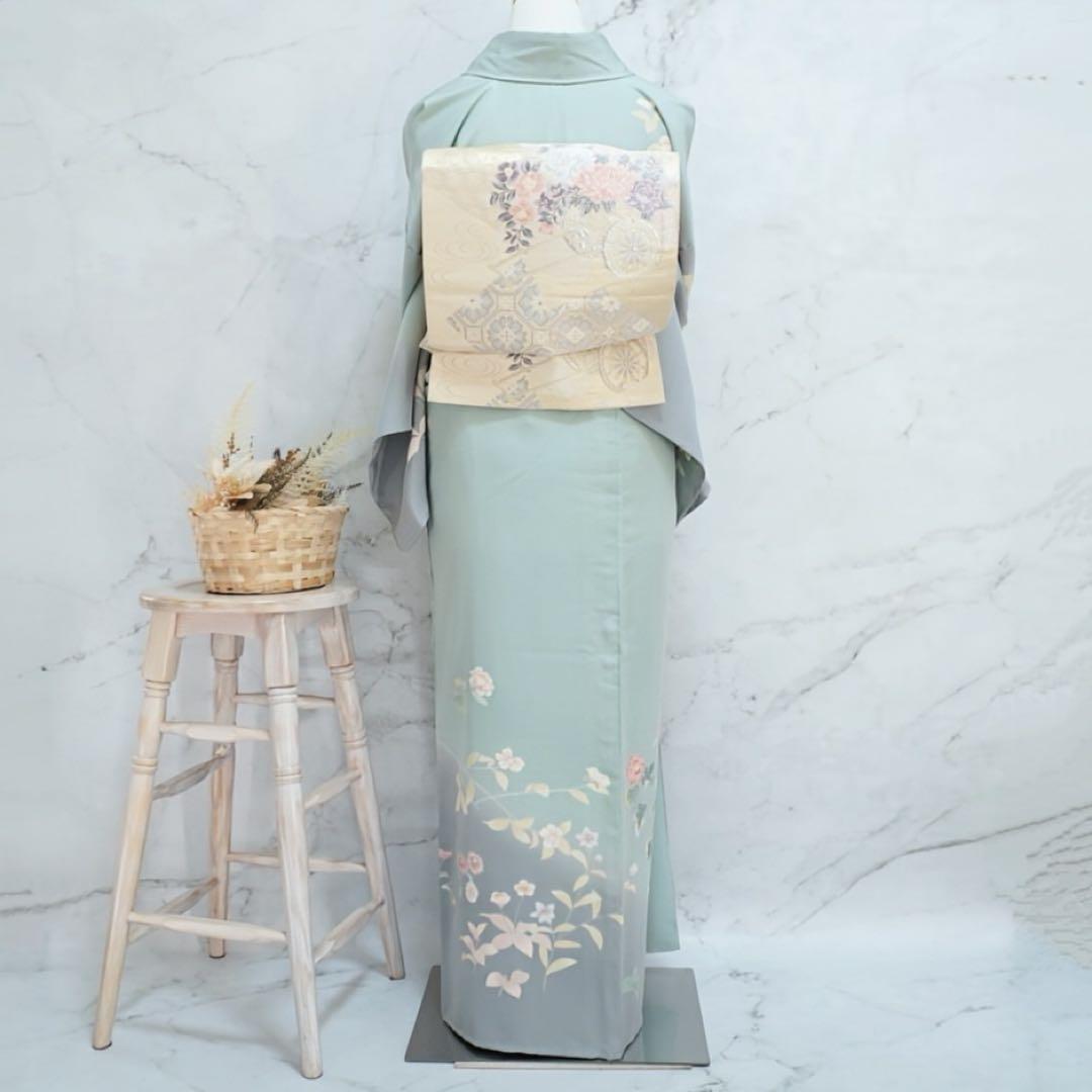 訪問着 フルセットa490卒業式　入学式　お宮参り　結婚式　七五三　落款