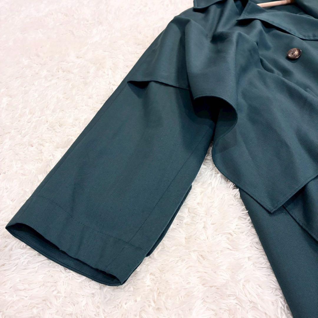 エンフォルド WO/PEギャバ レイヤードトレンチコート 38 M