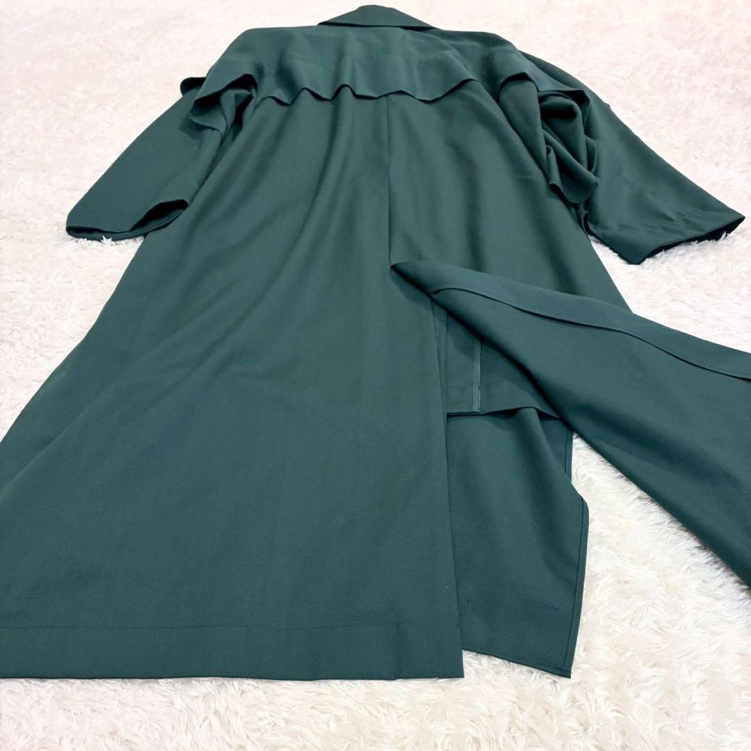 エンフォルド WO/PEギャバ レイヤードトレンチコート 38 M