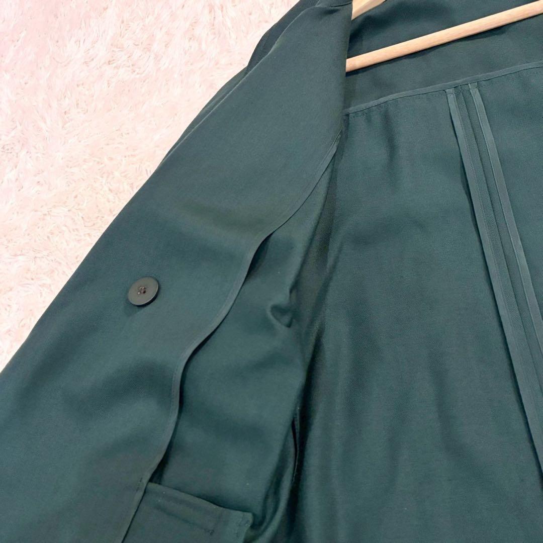 エンフォルド WO/PEギャバ レイヤードトレンチコート 38 M