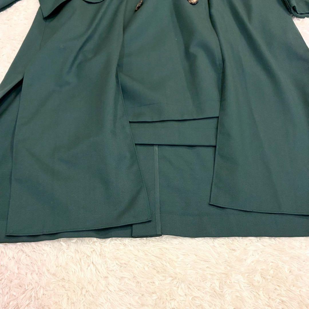 エンフォルド WO/PEギャバ レイヤードトレンチコート 38 M