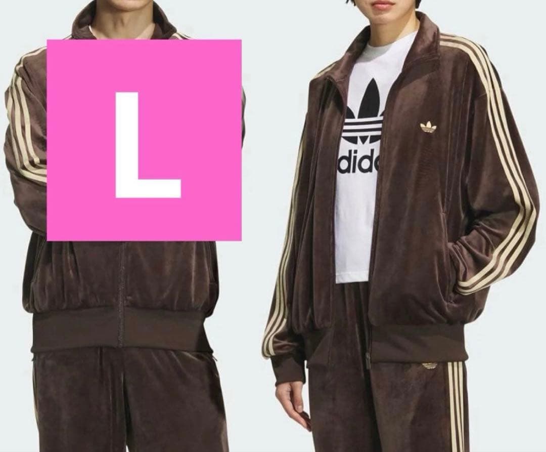 ファイヤーバード　トラックジャケット　ベロア　アディダス