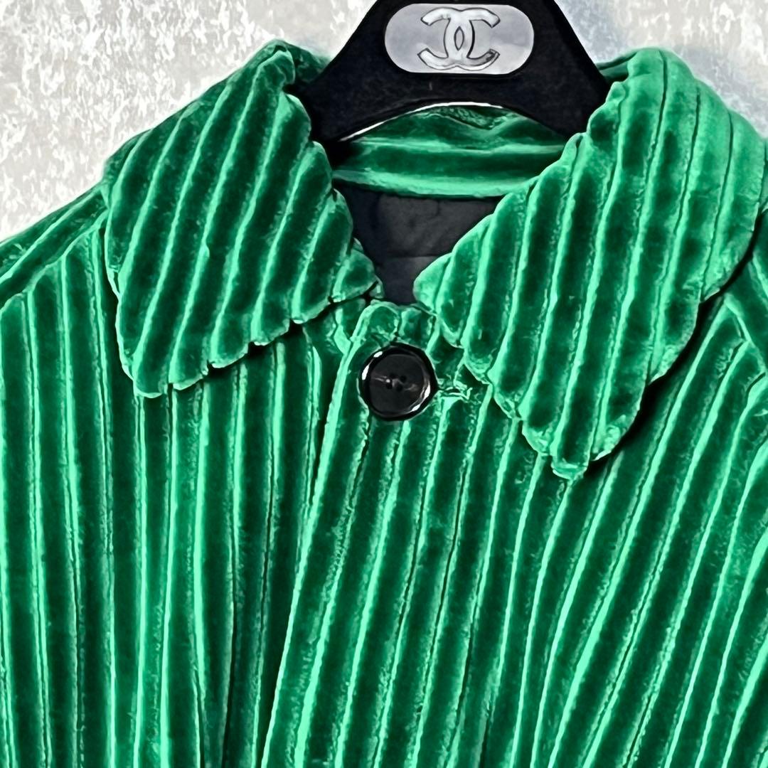 S*N様 廃盤 CABaN コーデュロイロングコート グリーン ユニセックス 定