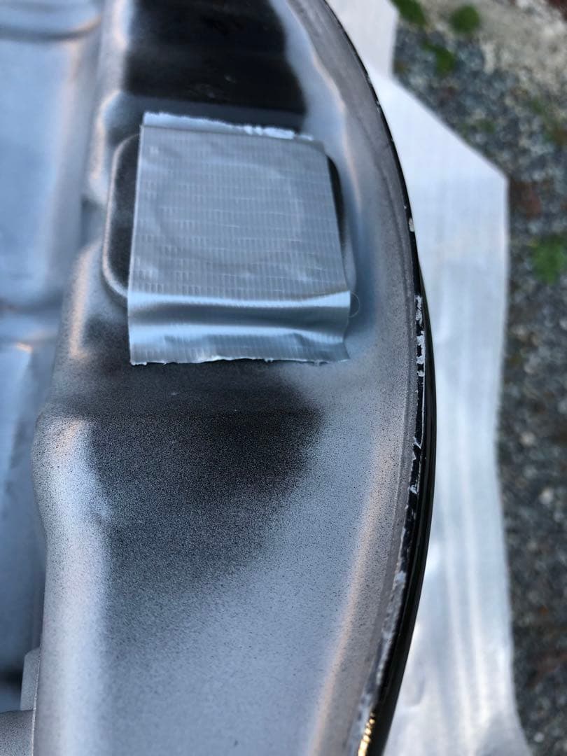 ゼファー400 タンク　黒　新品