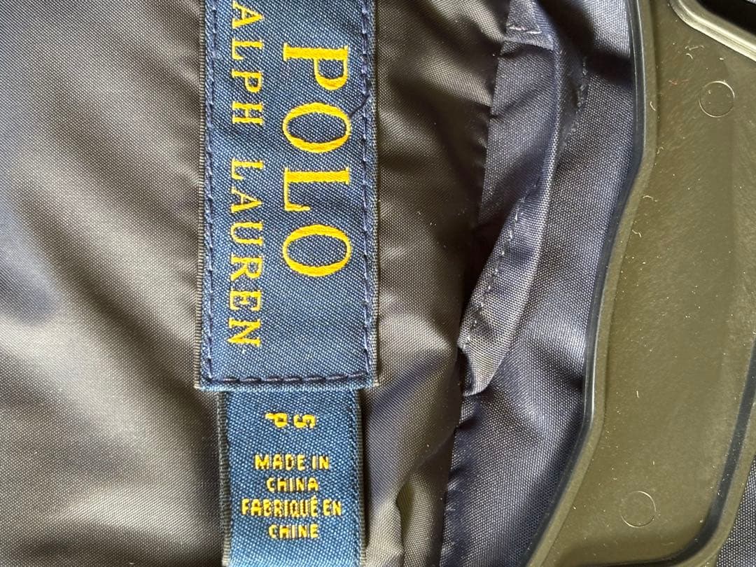 Polo Ralph Lauren ネイビー ダウンベスト S