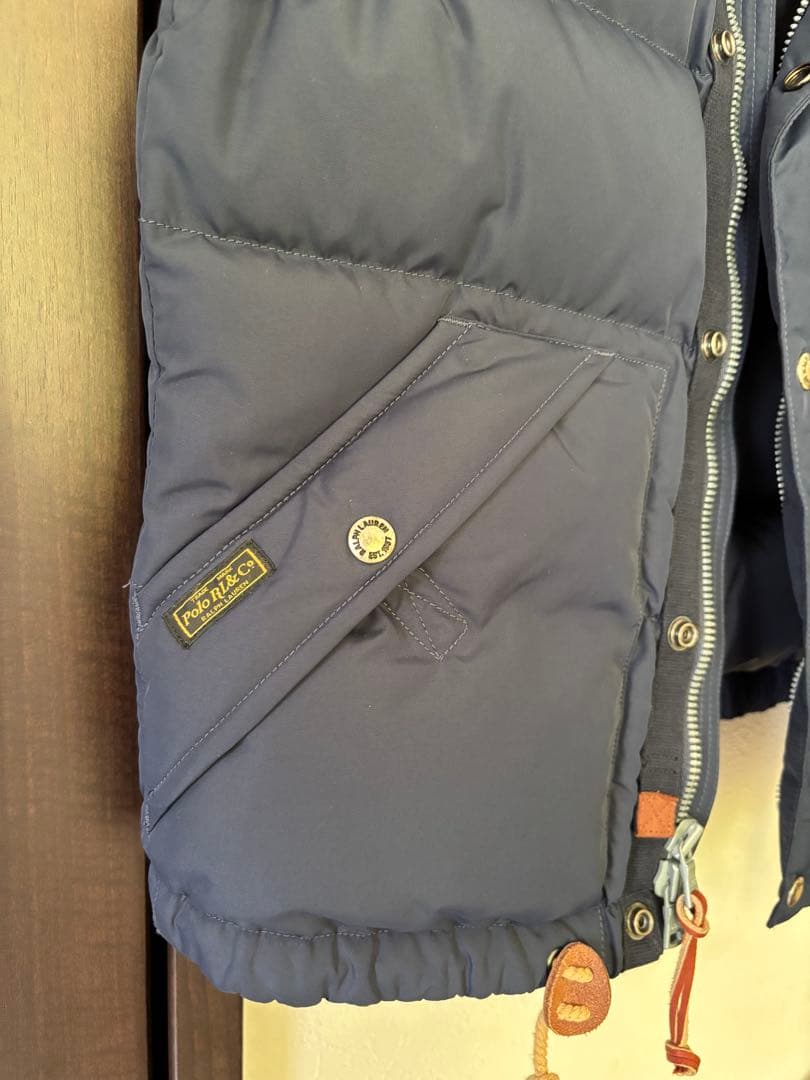 Polo Ralph Lauren ネイビー ダウンベスト S