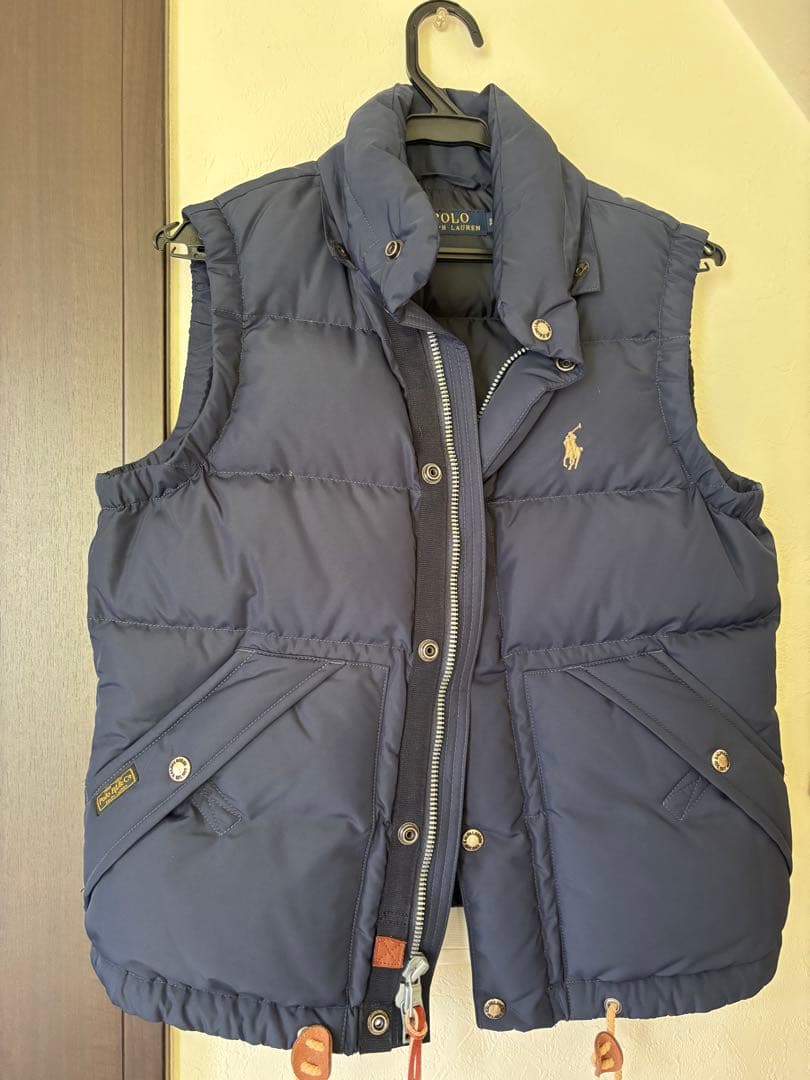Polo Ralph Lauren ネイビー ダウンベスト S