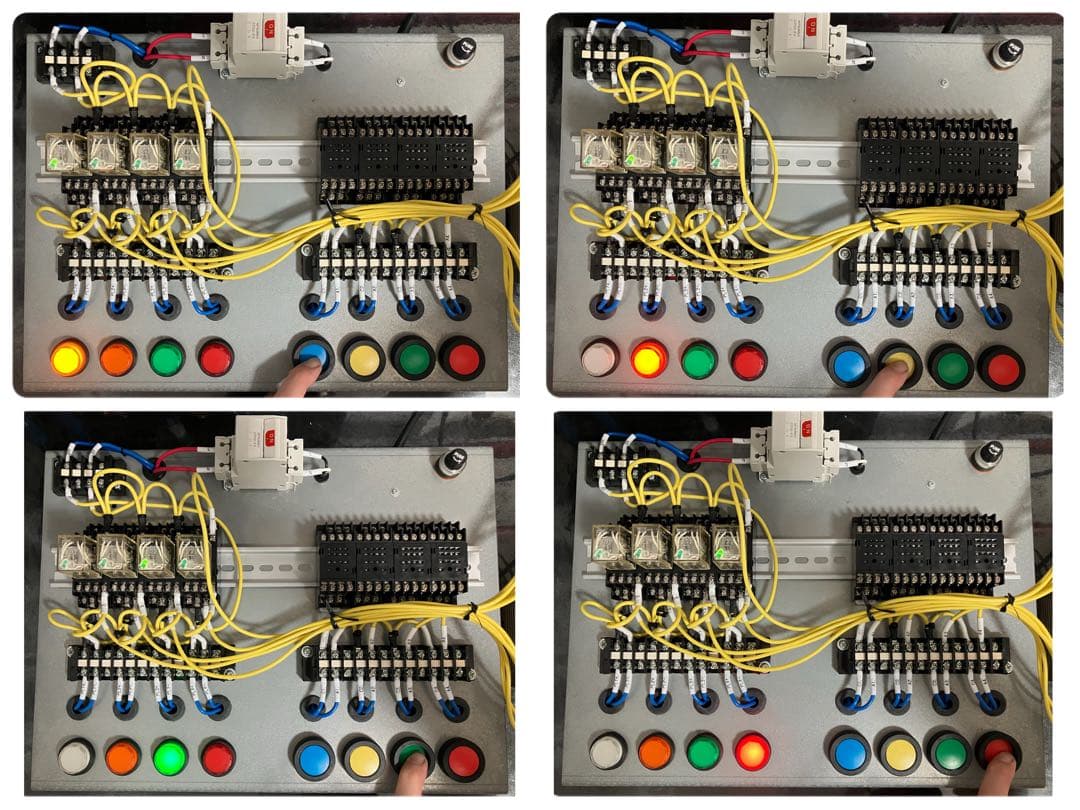 機械保全1級・2級　機械保全技能検定　電気系保全作業　 検定盤　PLC込み