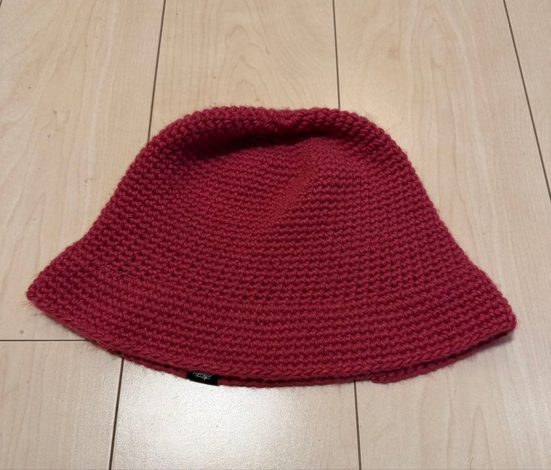 STUSSY バケットハット　BUCKET HAT SWIRLY S KNIT