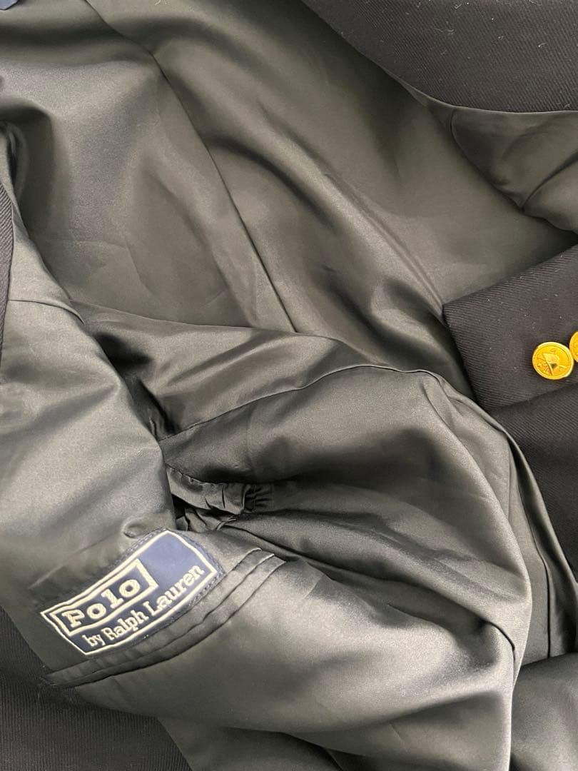 PolobyRalphLaurenラルフローレンジュニアフォーマルジャケット紺色