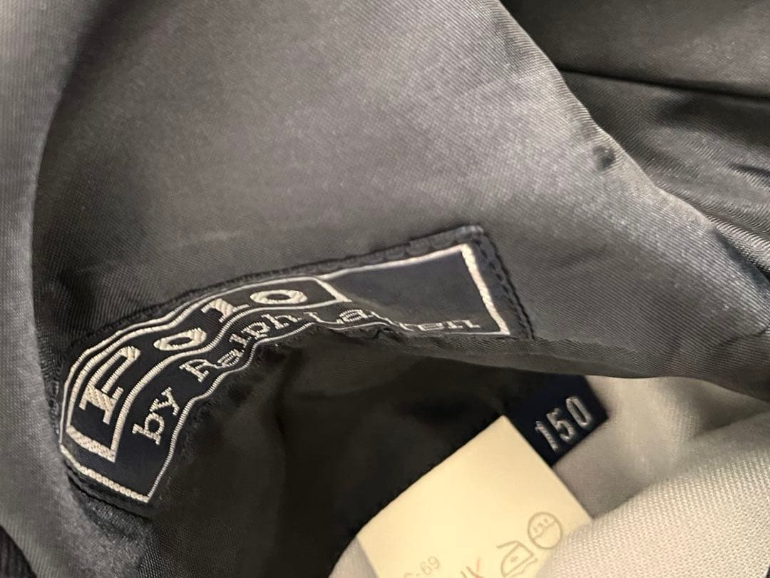 PolobyRalphLaurenラルフローレンジュニアフォーマルジャケット紺色