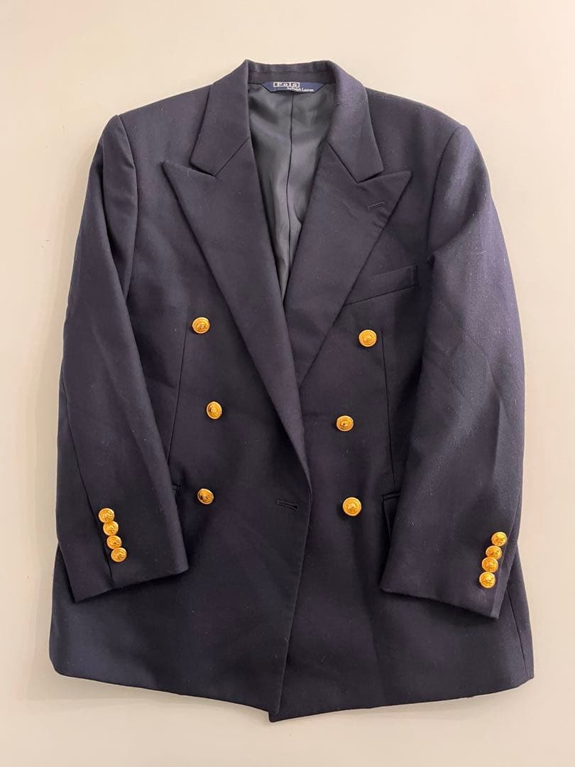 PolobyRalphLaurenラルフローレンジュニアフォーマルジャケット紺色