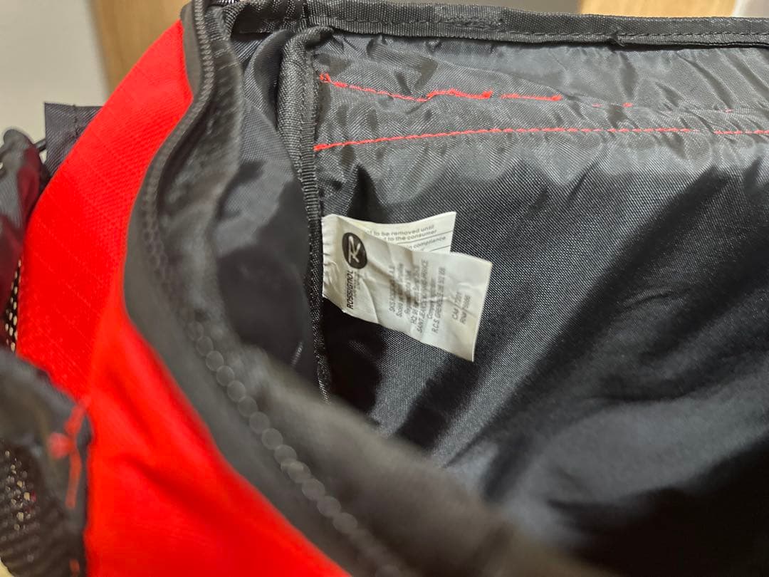 Rossignol スキー用バックパック 濃いめオレンジ/ブラック