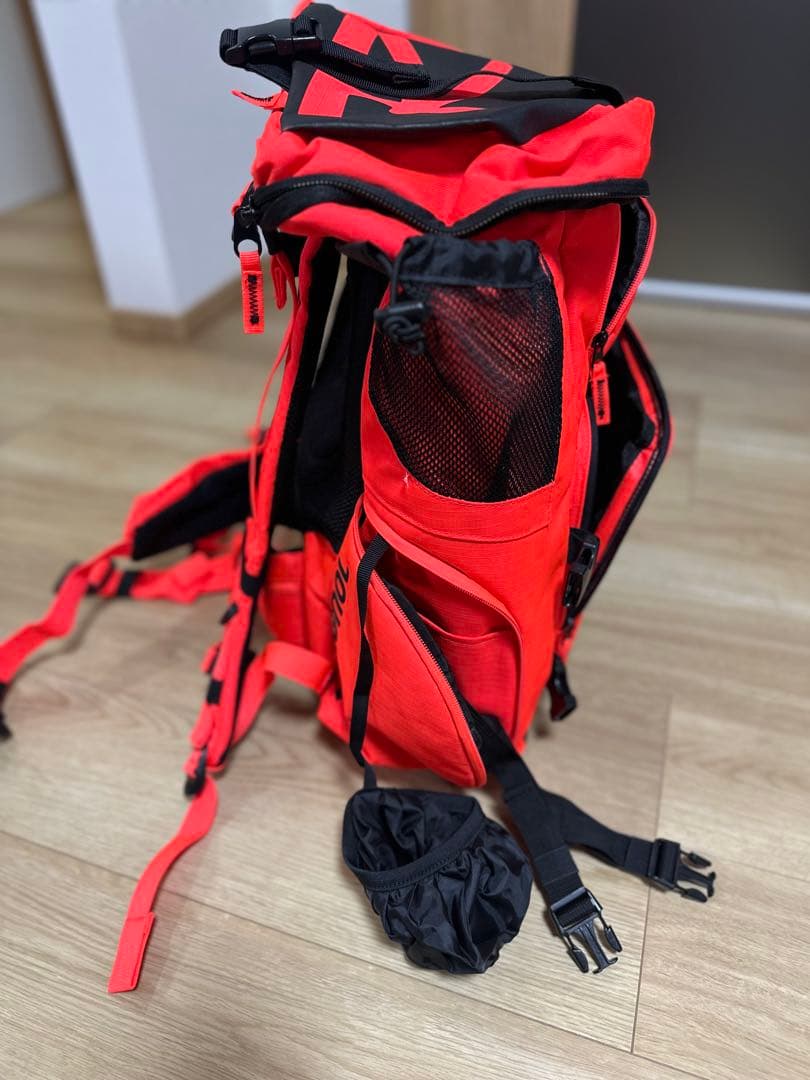 Rossignol スキー用バックパック 濃いめオレンジ/ブラック