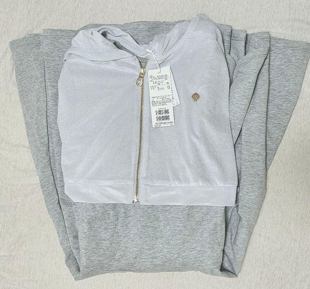 【新品未使用】kate spade　シアーベロアパーカ＆カットワンピースセット