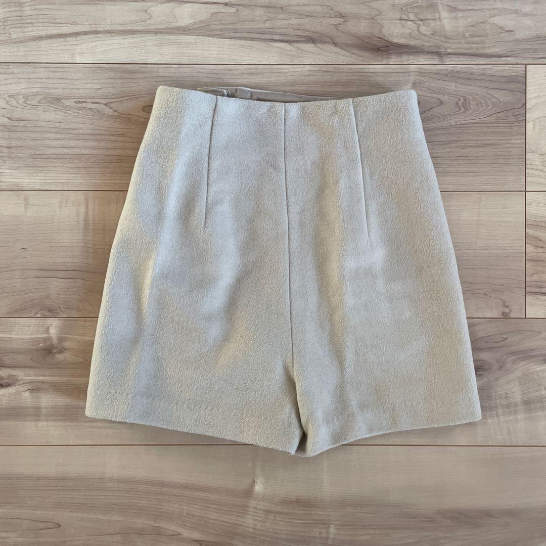 【Eaphi】 short pants beige &brown