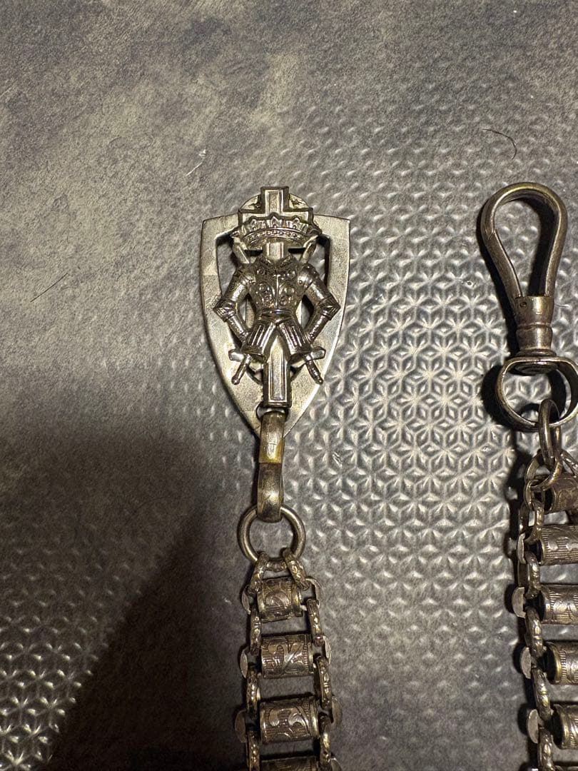 ヒ*カ様 フリーメイソン　ソードチェーン　ロング ヴィンテージ　テンプル騎士団