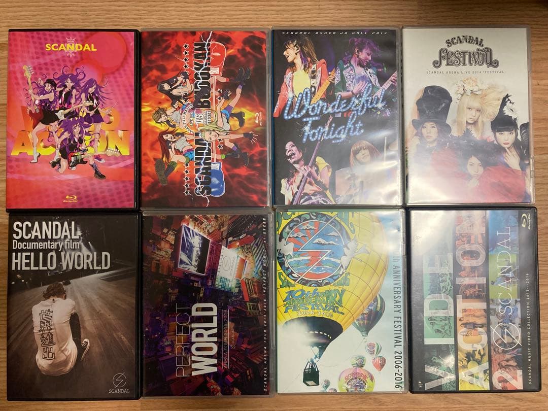 SCANDAL Blu-ray 8枚セット