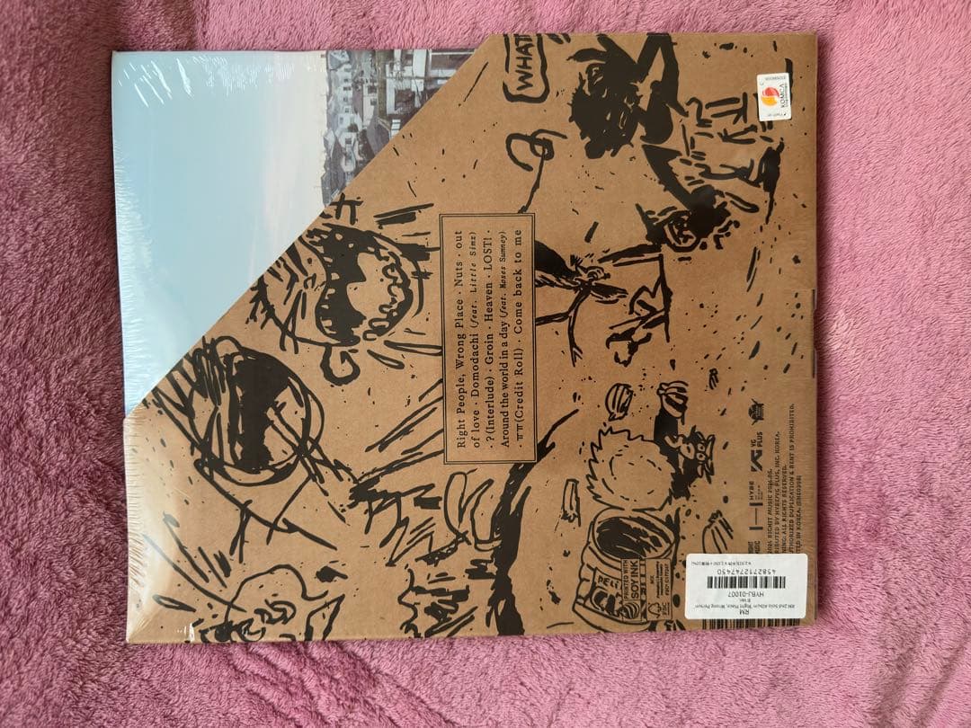 BTC RM 2nd アルバム, ver. A, B, C