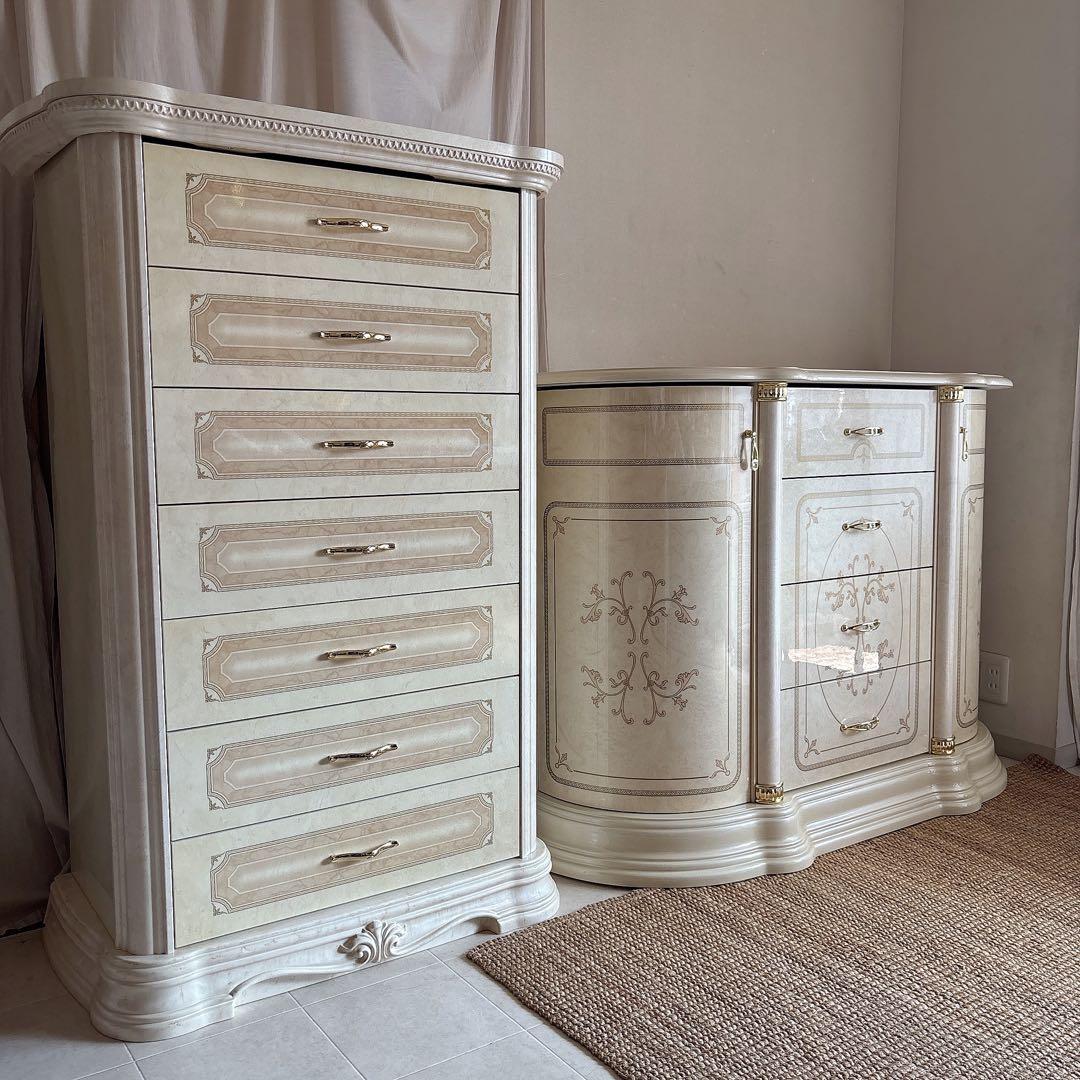 イタリア製　サルタレッリ　フローレンス　サイドボード　キャビネット　ヨーロピアン