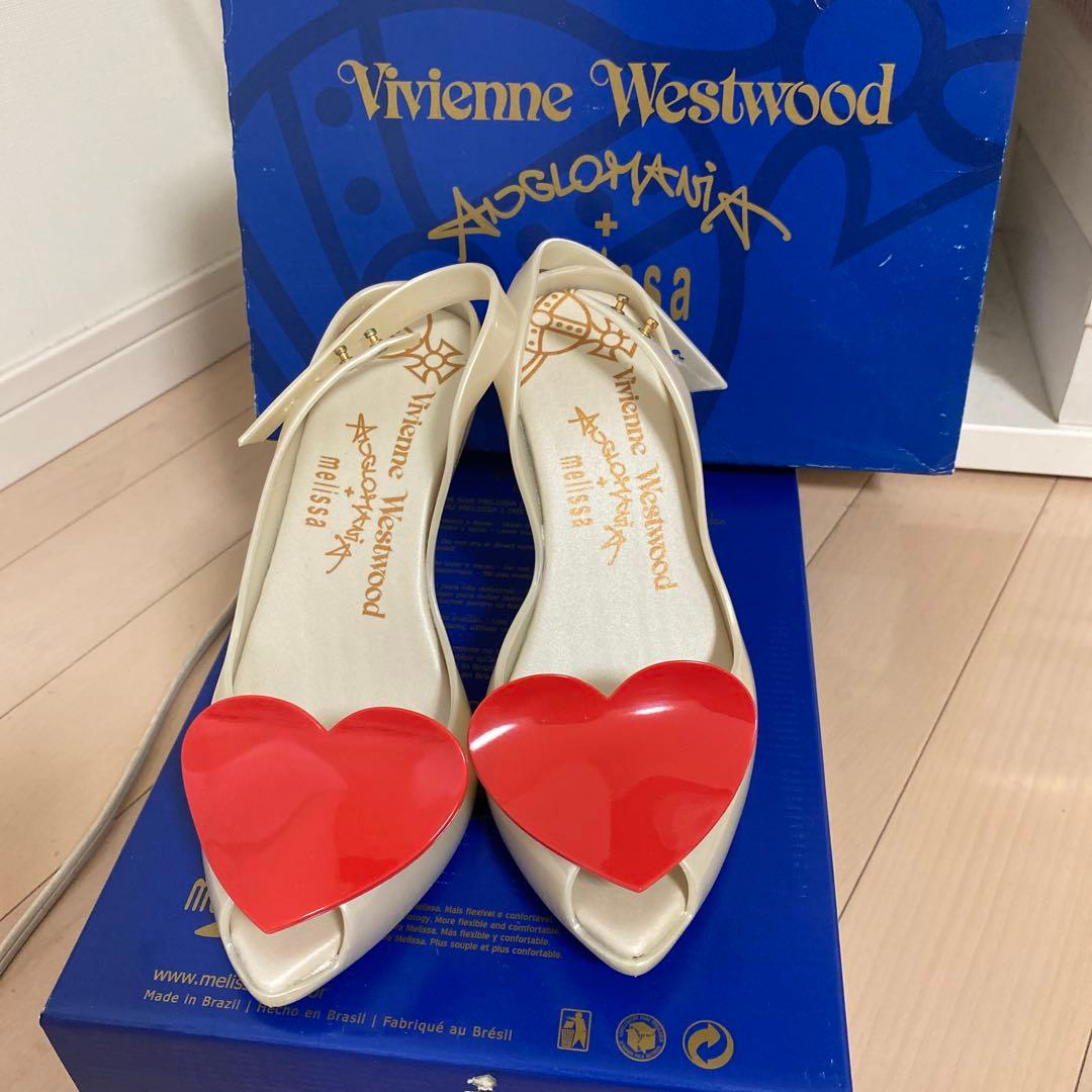 お値下げ❗️メリッサ VivienneWestwoodハート パンプス