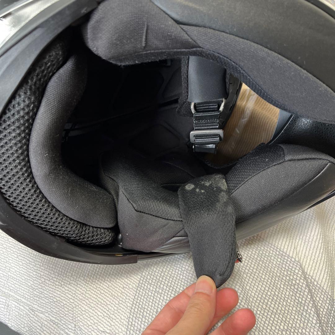 SHUMA FLAME Kabuto フルフェイスヘルメット ホワイト/