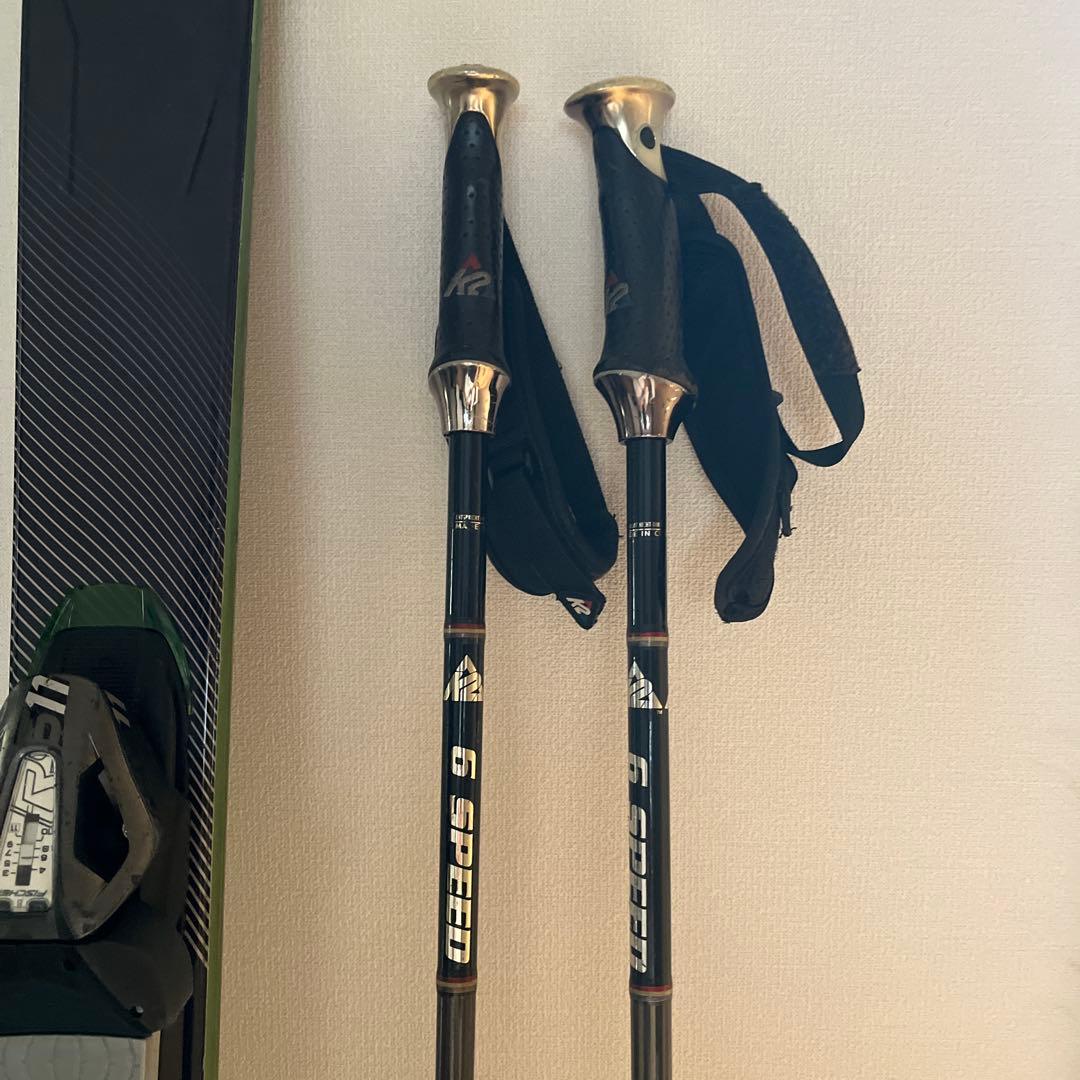 フィッシャー板、K2 G Speed ポールスキーセット