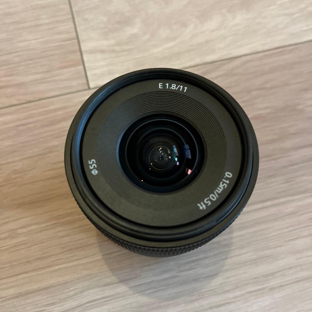 sony 単焦点レンズ SEL11F18 APSC