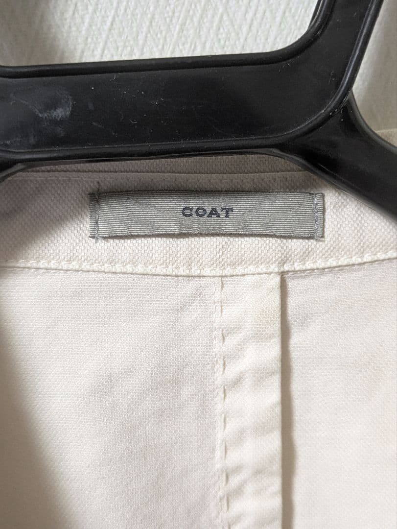 ★ボリオリ COAT メンズテーラードジャケット 50 綿 オフホワイト