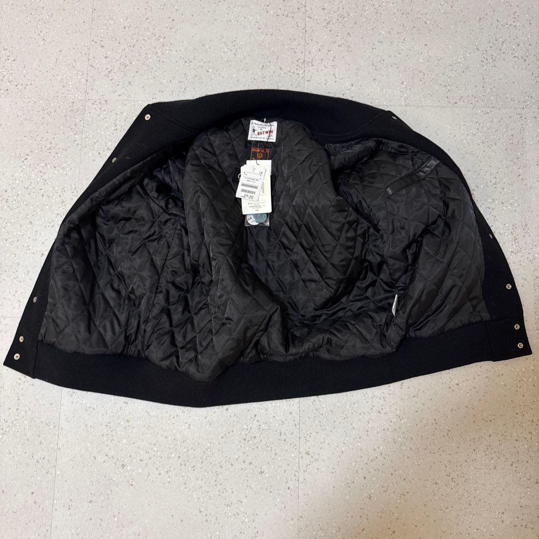 【完売】BUTWIN×MISSION×FREAK’S メルトンスタジャン M 黒