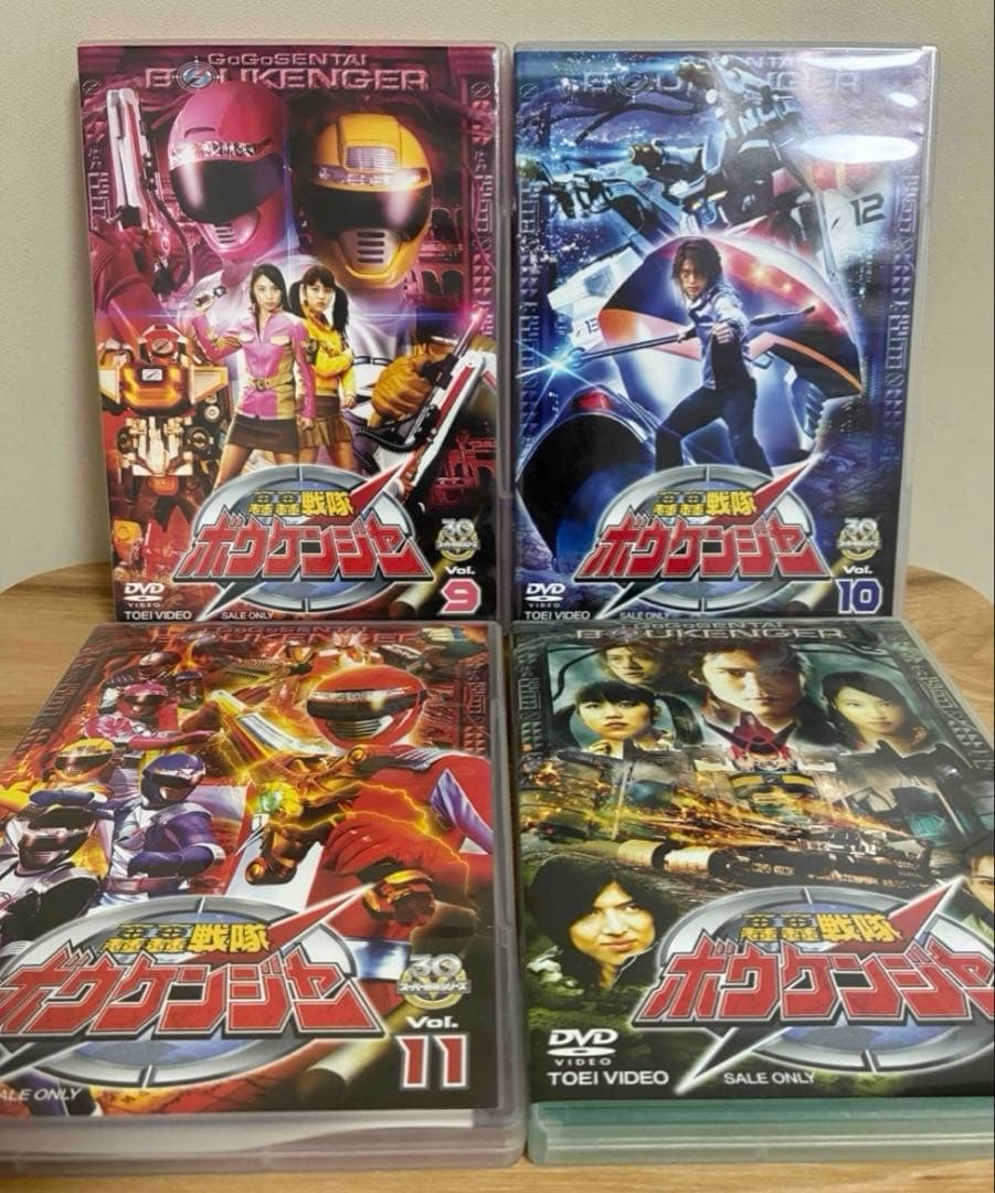 轟轟戦隊ボウケンジャー　VOL.1〜12 劇場版　セル版16本セット